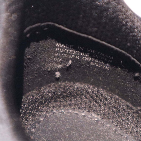 Michael Kors MK Monogram Sneakers Women's 8M Black Lace-Up Athletic Casual Shoes - Picture 8 of 9